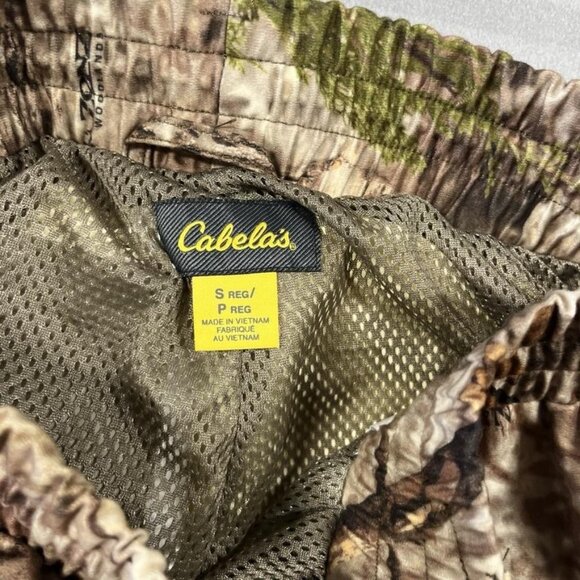 Cabela's Zonz Woodland Gore-Tex Pants Mens Small Waterproof Hunting Outdoor Perf - Picture 2 of 15